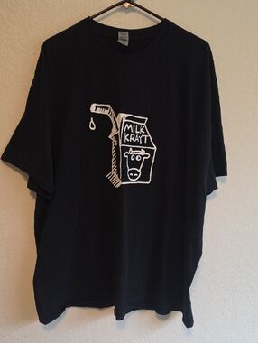 Milk Krayt-tacoma Local Band -WA Cotton Crewneck Tee